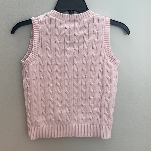 Light pink sweater vest excellent condition M - Picture 6 of 7